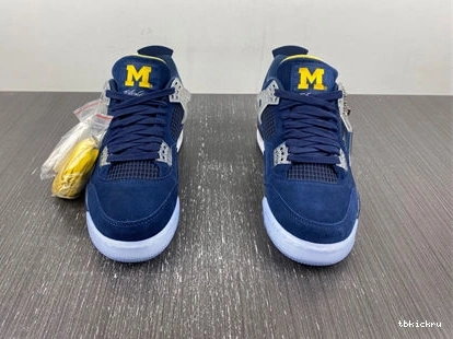 Cheap TBK Retro 3938 4 Michigan AJ4- Soft Jordan 1014